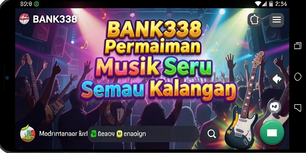 Tampilan gameplay BANK338 yang penuh warna dan dinamis.