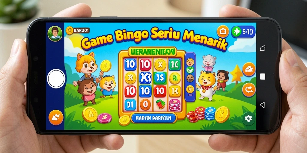 Tampilan gameplay seru dan berwarna dari BARU01.