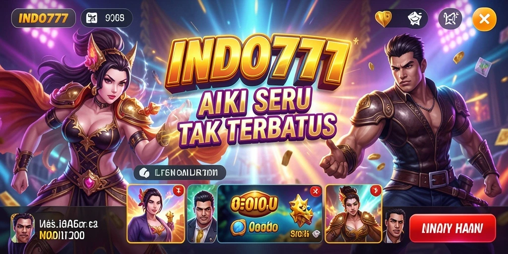 Tampilan gameplay seru dari INDO777 yang mendebarkan dan penuh aksi.