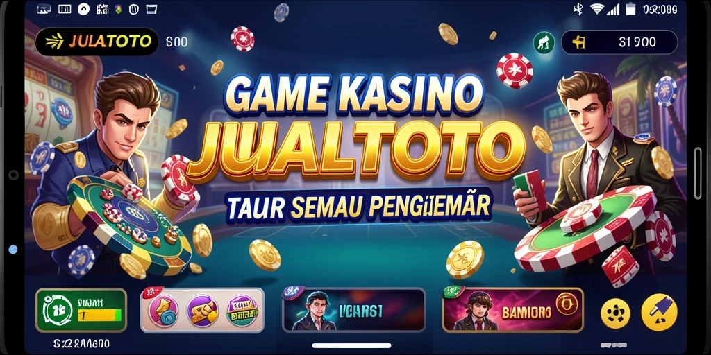 Tampilan menarik dan gameplay seru dalam JUALTOTO.
