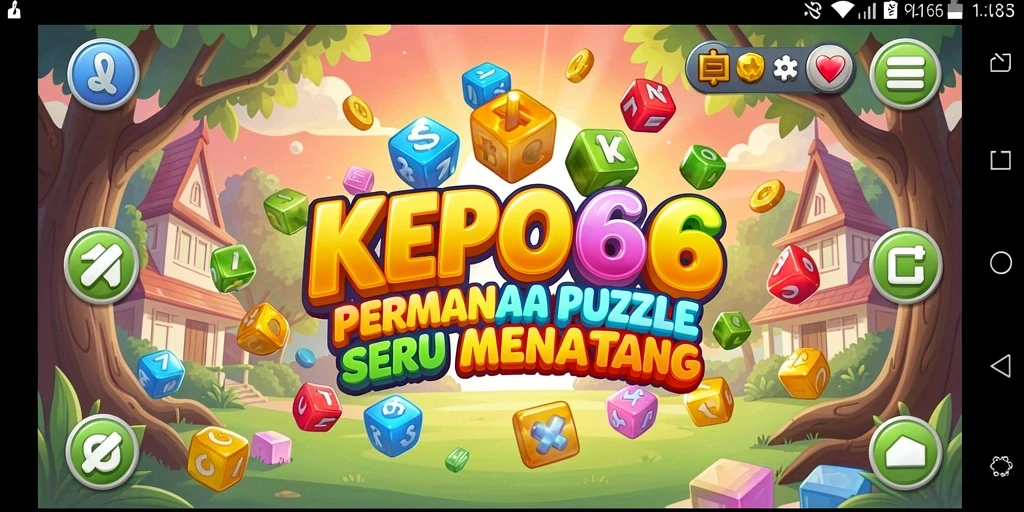 Tampilan gameplay menarik dari KEPO66 yang menantang.