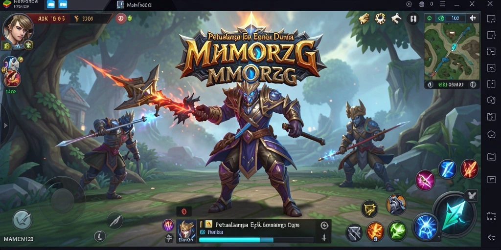 Gameplay seru dan grafis menakjubkan di MAMEN123.