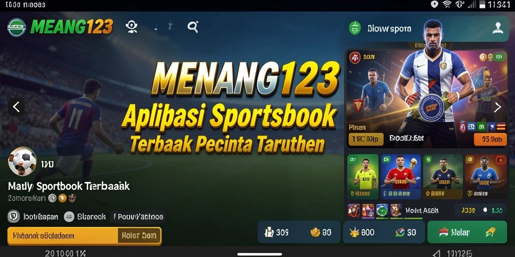 Screenshot MENANG123 menampilkan antarmuka taruhan yang intuitif.