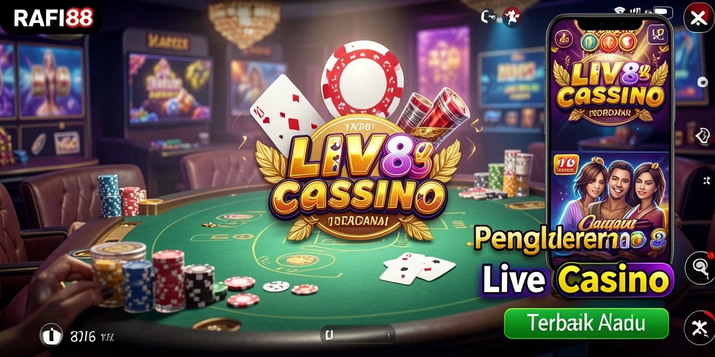 Tangkapan layar gameplay Live Casino yang memukau dan interaktif.