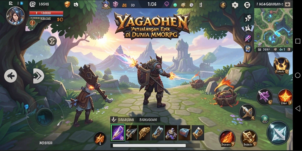 Tampilan gameplay menarik dari YAGAOHEN dengan aksi seru.